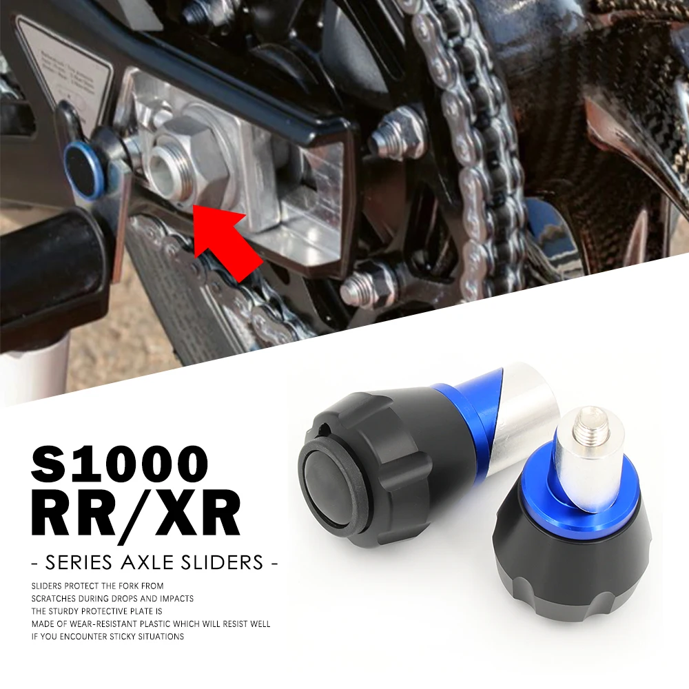 

S1000 RR 2022 аксессуары для BMW S1000RR S 1000RR протектор колеса S1000XR 1000XR XR 2020 2021 ползунки мост Вилки Мотоцикла