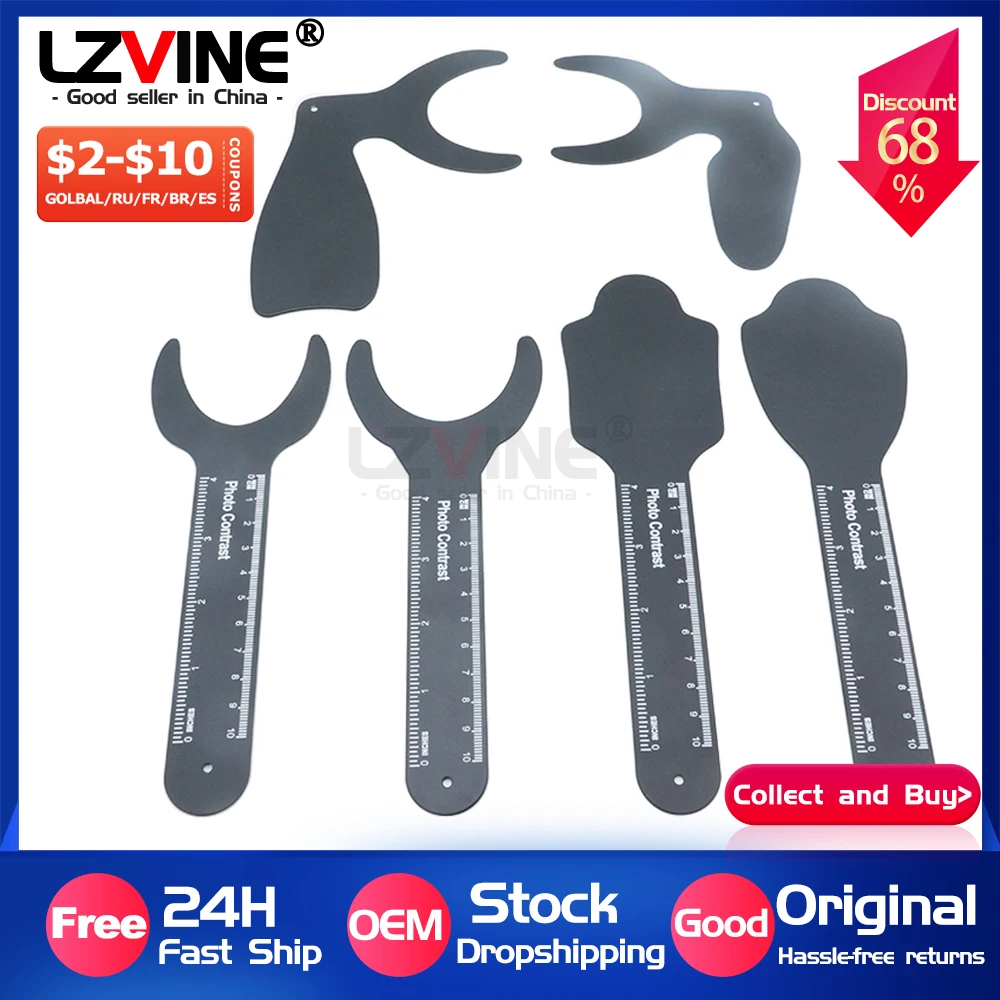 

Background Board Palatal Photo Contrast Kit Dental Oral Imaging Black Contrast 6pcs/set Odontologia Dental Laboratory Equipment