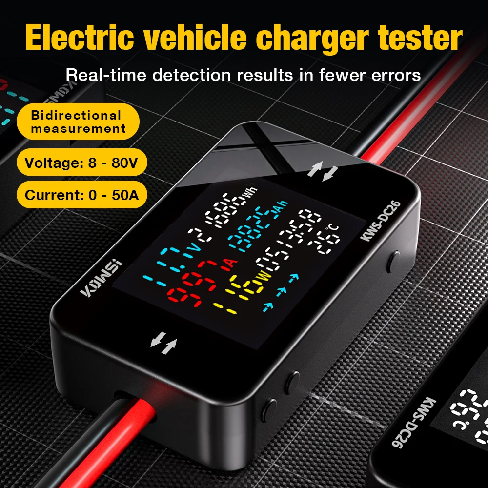 2025 KWS-DC26 DC Power Meter Tester