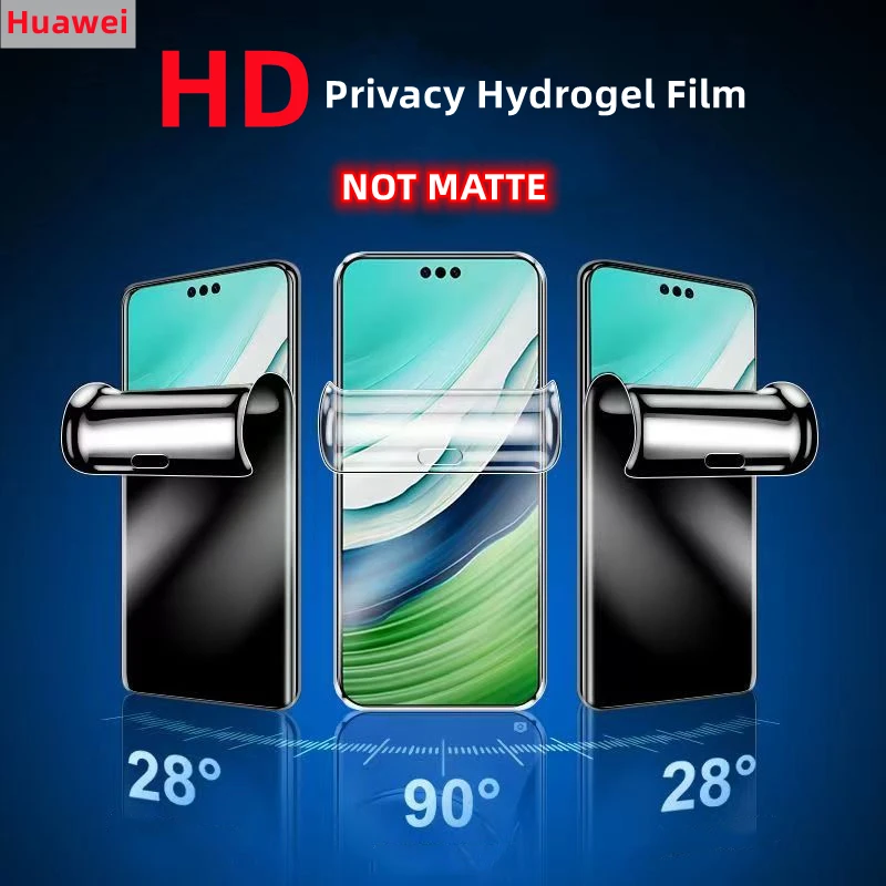 

Гидрогелевая пленка для Huawei P40/P50/P60 Pro Nova8/9 Pro, 3 шт.