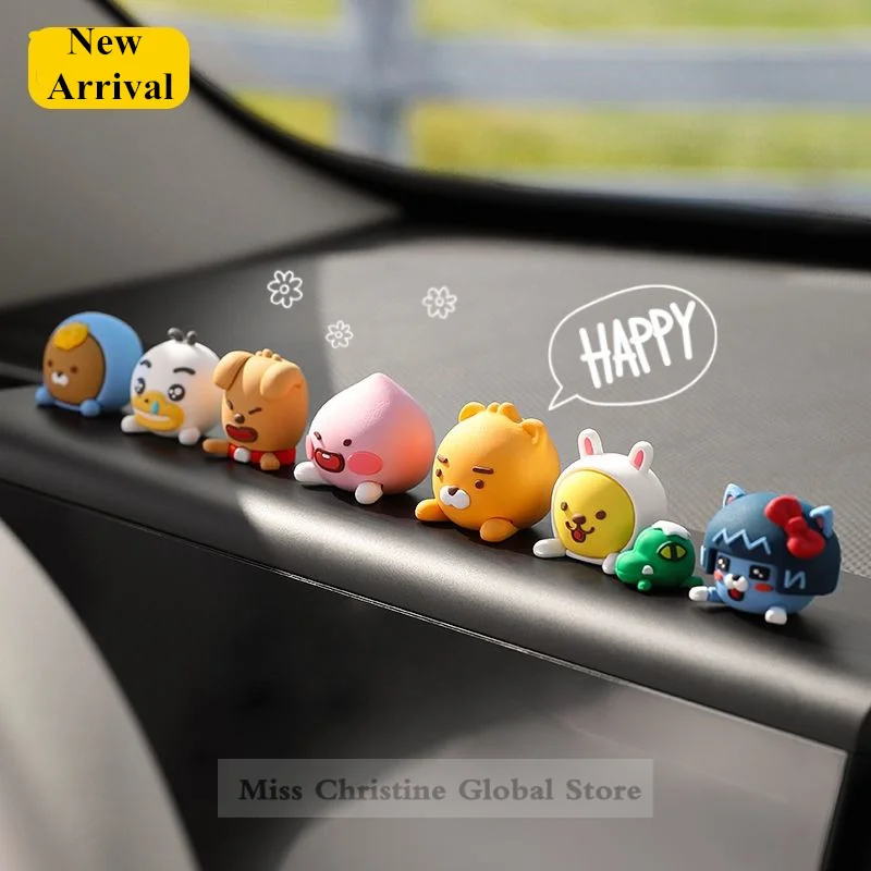 Car Dashboard Ornaments Cute Korean Animation Toys Anime Decor Lovely