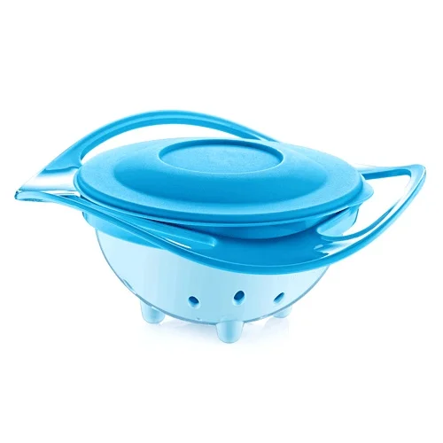 Blue Color Spillable Plate