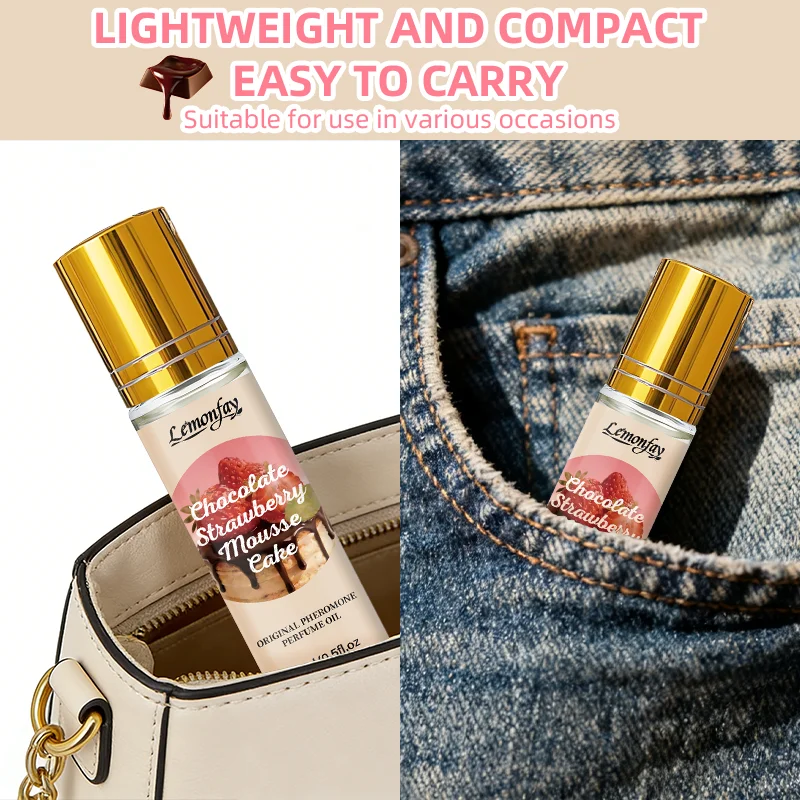 Chocolate Strawberry Mousse Pheromone Perfume Oil Roll-on_voghion.com