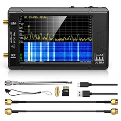 Tinysa Ultra 4Inch Spectrum Analyzer Handheld TINY SA Frequency Analyzer 100kHz-5.3GHz add 32GB Card Network Internal Lan Tester