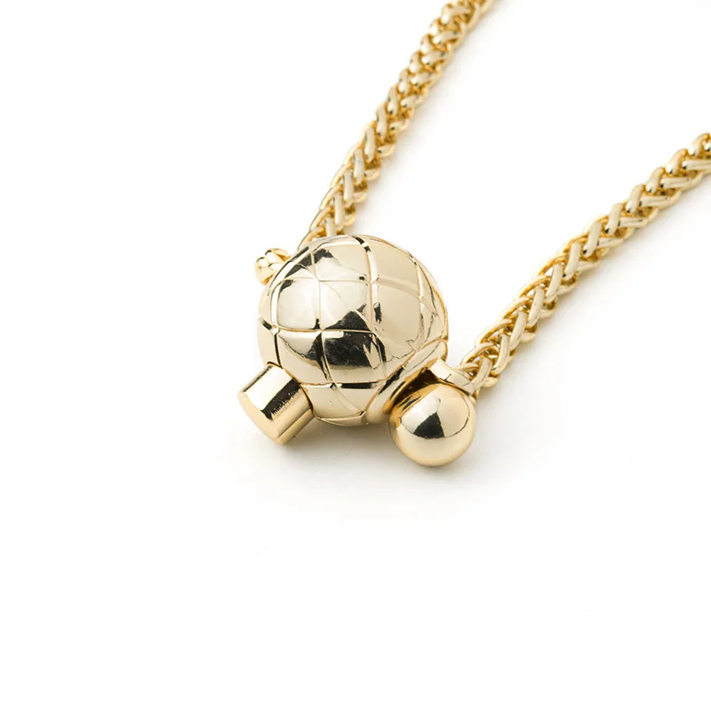 

DIY Bag Chain Accessories Adjustable Metal Buckles for Chain Strap Bag Light Gold Sliver Black Ball Adjusting Buckle