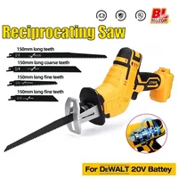 Cordless Reciprocating Saw For Dewalt 18V 20V Battery Electric Cutting Saber Saw Wood Metal Pipe Cutting Power Tools（No Battery） 1