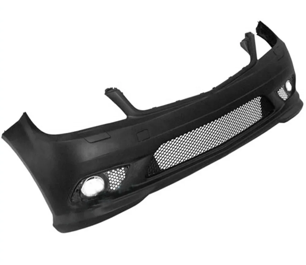 

Оптом PP новый материал черный Автомобильный передний противотуманный бампер для W204 c300 sport c63 2007-2011
