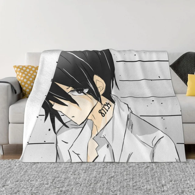 Ray The Promised Neverland Throw Blanket