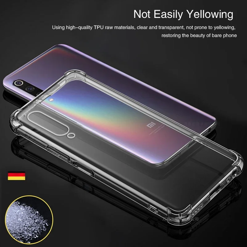 Soft Transparent Airbag Silicone Back Cover s
