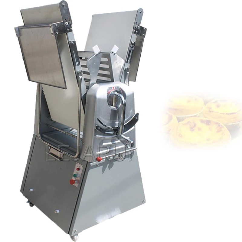

Automatic Dough Sheeter Egg Tart Bread Shortening Making Machine Bread Dough Pastry Machine
