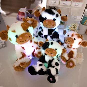 LED Light-Up Plush Cow 7