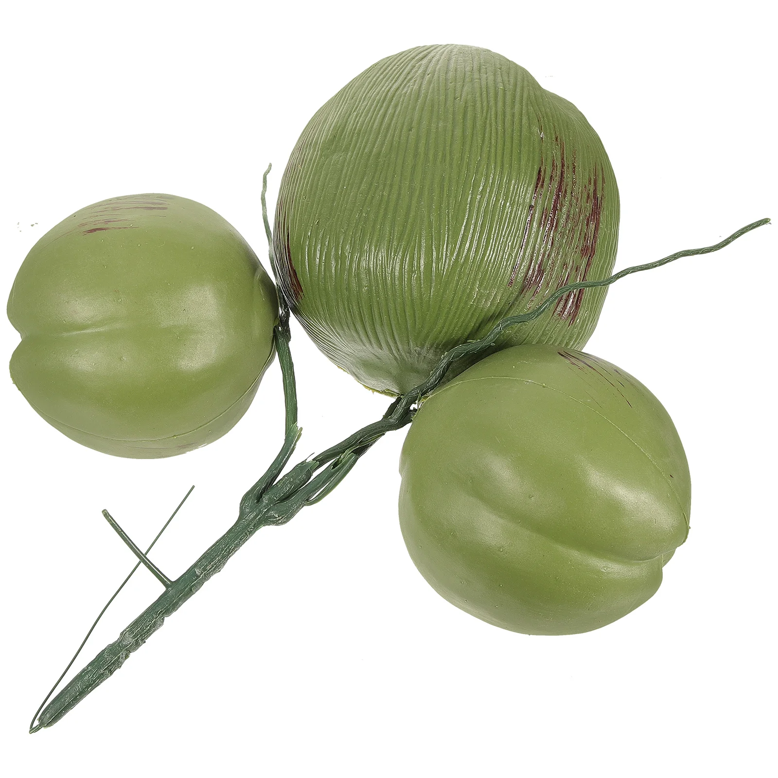 

Artificial Plants Coconut Fruit Tropical Party Decorations Summer Fake Coconuts Photography Props Banquet