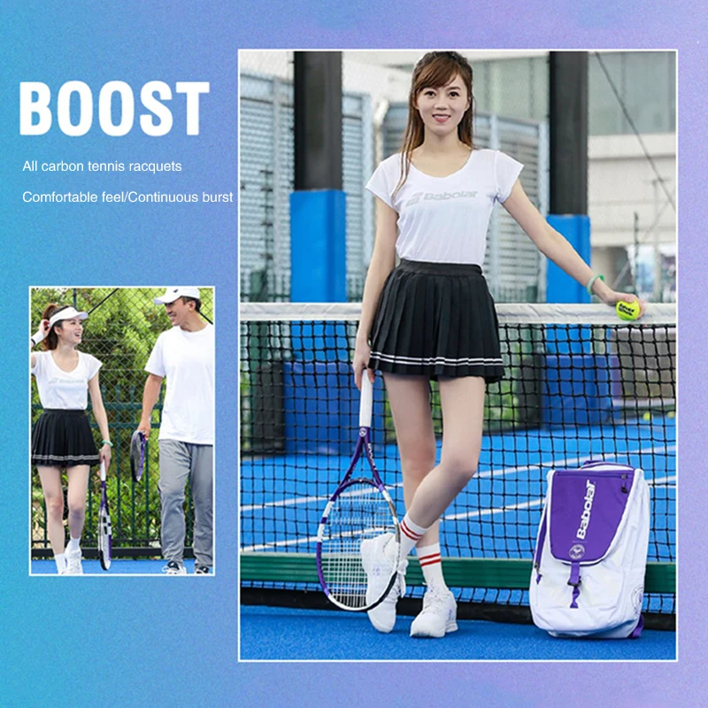 Babolat Tennis Racket Lightweight Carbon Alloy Racquet Tennis Training Equipment Accessories with Carry Bag OutdoorSports