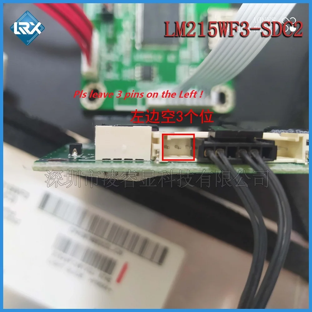 Kit de Placa Controladora Edp com Alto-falante para Imac 21.5 Lm215wf3 sd c2 Lm215wf3-sdc2 1920x1080 Led Hdmi-painel Vga Compatível - Imagem 3