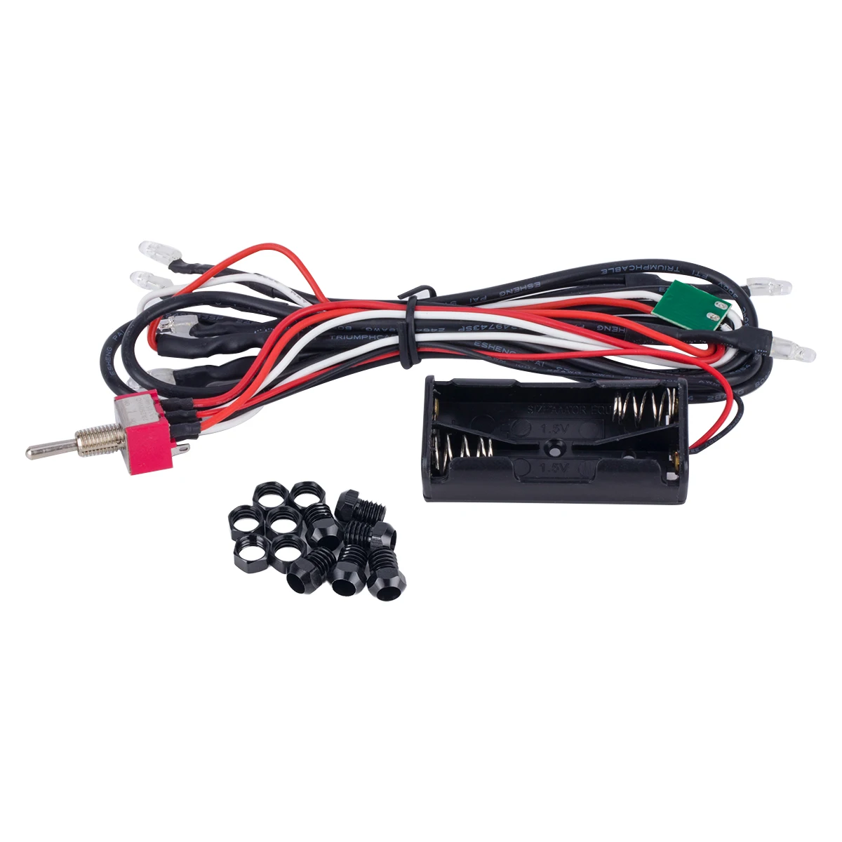 RCトレーラー1:10スケールデュアルアクスルフラットベットトレーラー 軽量ダブルアクスル,金属製トレーラーバケット,フラットプレート,1/10