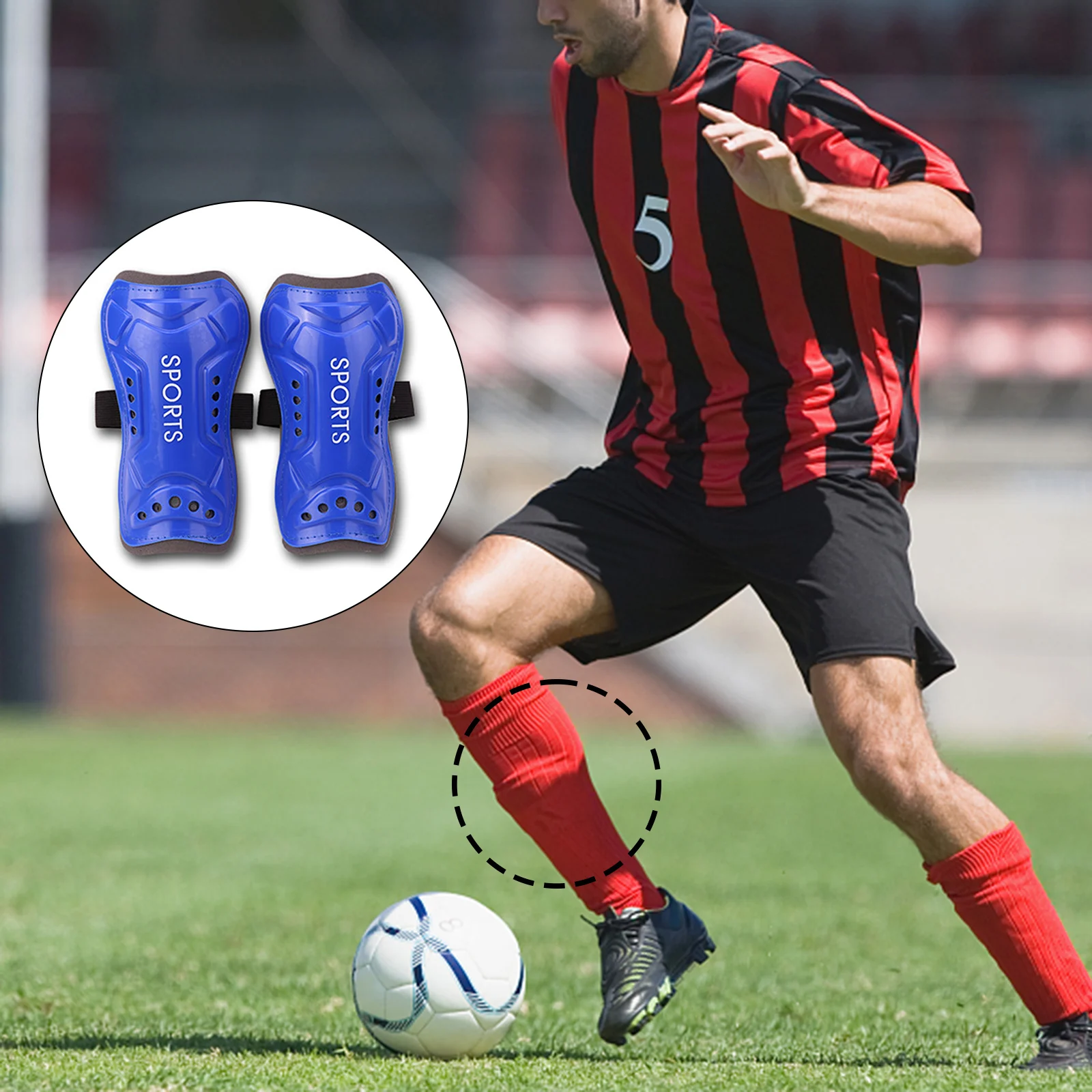 1 Pair Sports Soccer Shin Pads Guard Pad For Kids Football Shin Pads Support Calf Sleeve Shinguard For Adult Teens Children