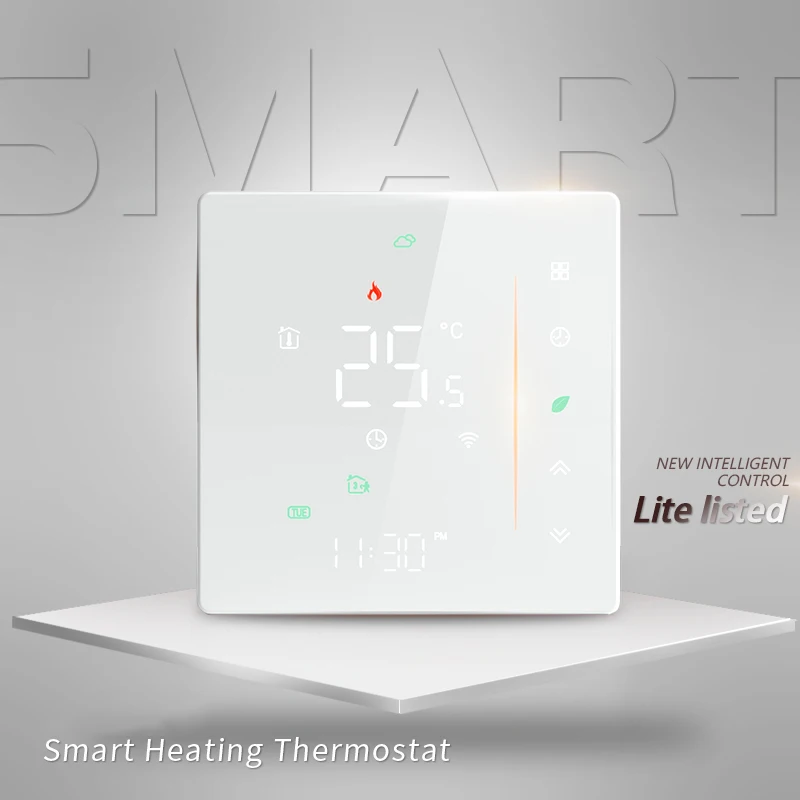 Wifi Heating Thermostat Warm Floor Gas Boiler Digital Temperature Controller 220V Tuya Smart Life Alexa Google Home Assistant Electric Thermostat
