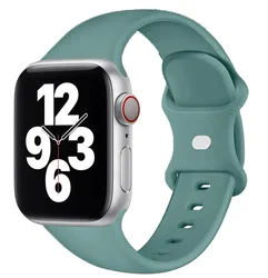 Sport Silicone Strap for Smartwatch - Versatile and Comfortable Wrist Bracelet (Cactus 27)