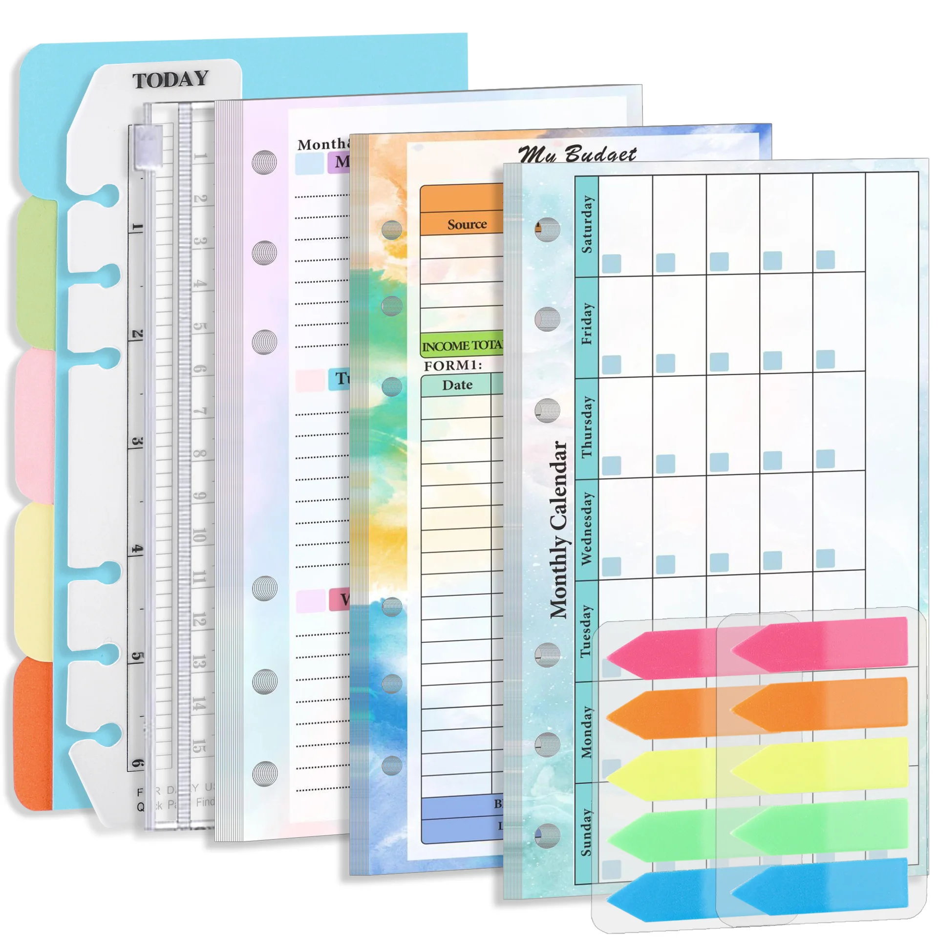 Law of Attraction Life Planner - Undated Weekly & Monthly Planner | 12
