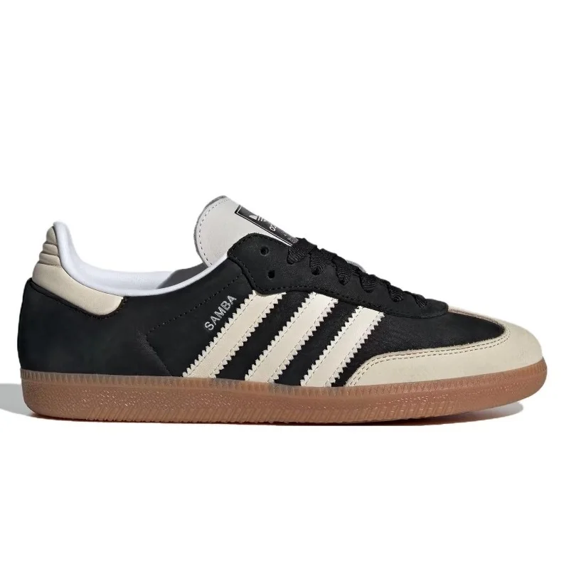 Adidas Samba OG Cream White Sand Strata Casual Retro Outdoor Trainers Walking Sports Shoes Men Women Sneakers Skateboard Shoes