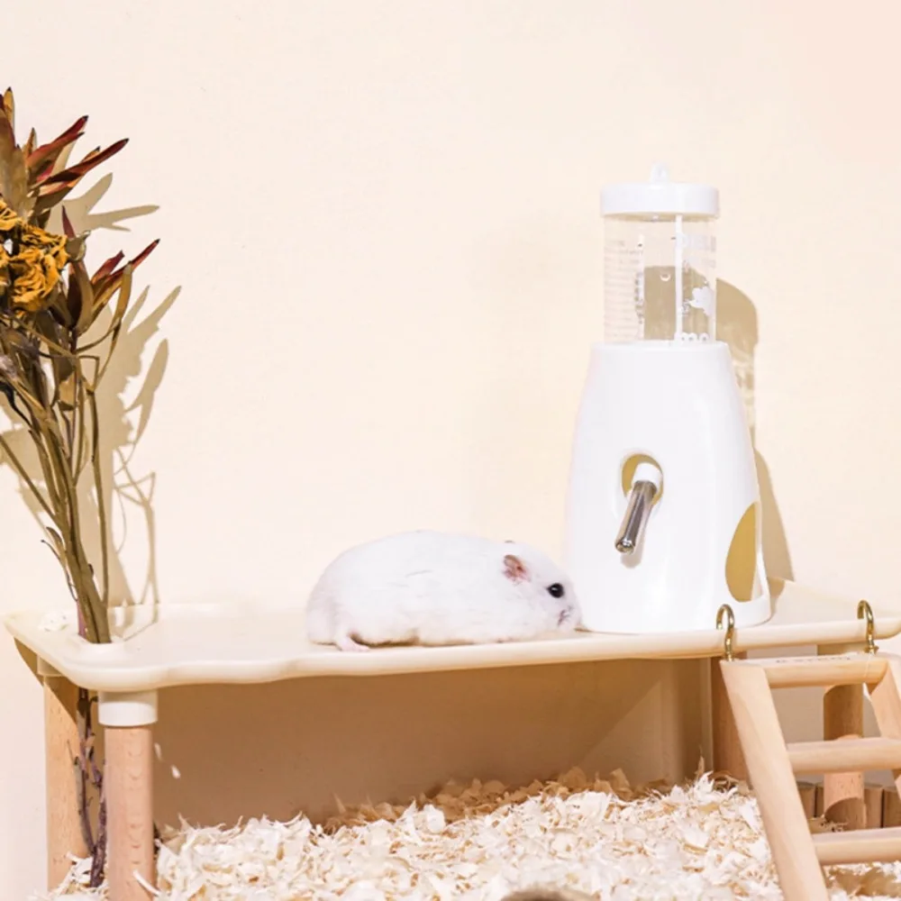 Title 7, Small Animal Plastic Water Bottle with Stand Ho...