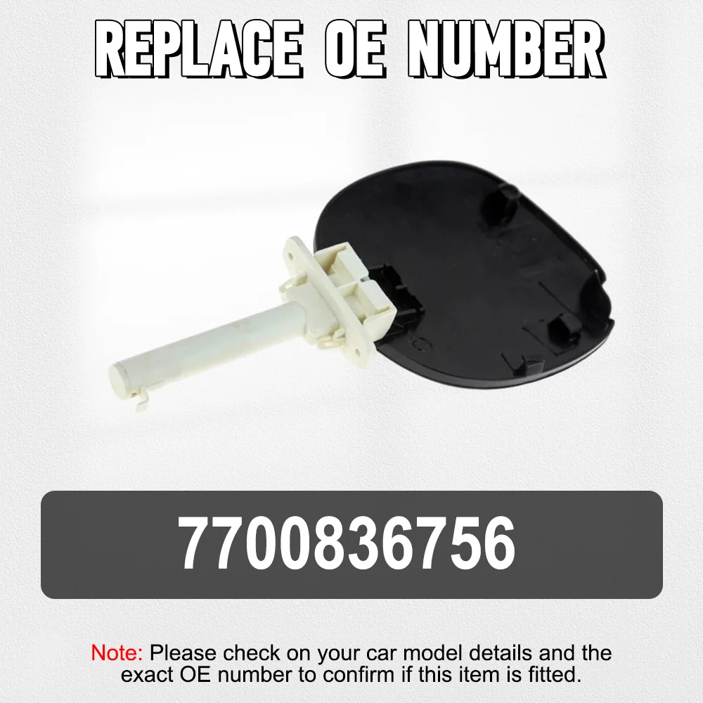 7700836756 For Renault Clio HB MK2 3/5-Door 1998-2005 Car Fuel Flap Cover Car Interior Replacement Accessories Parts 5