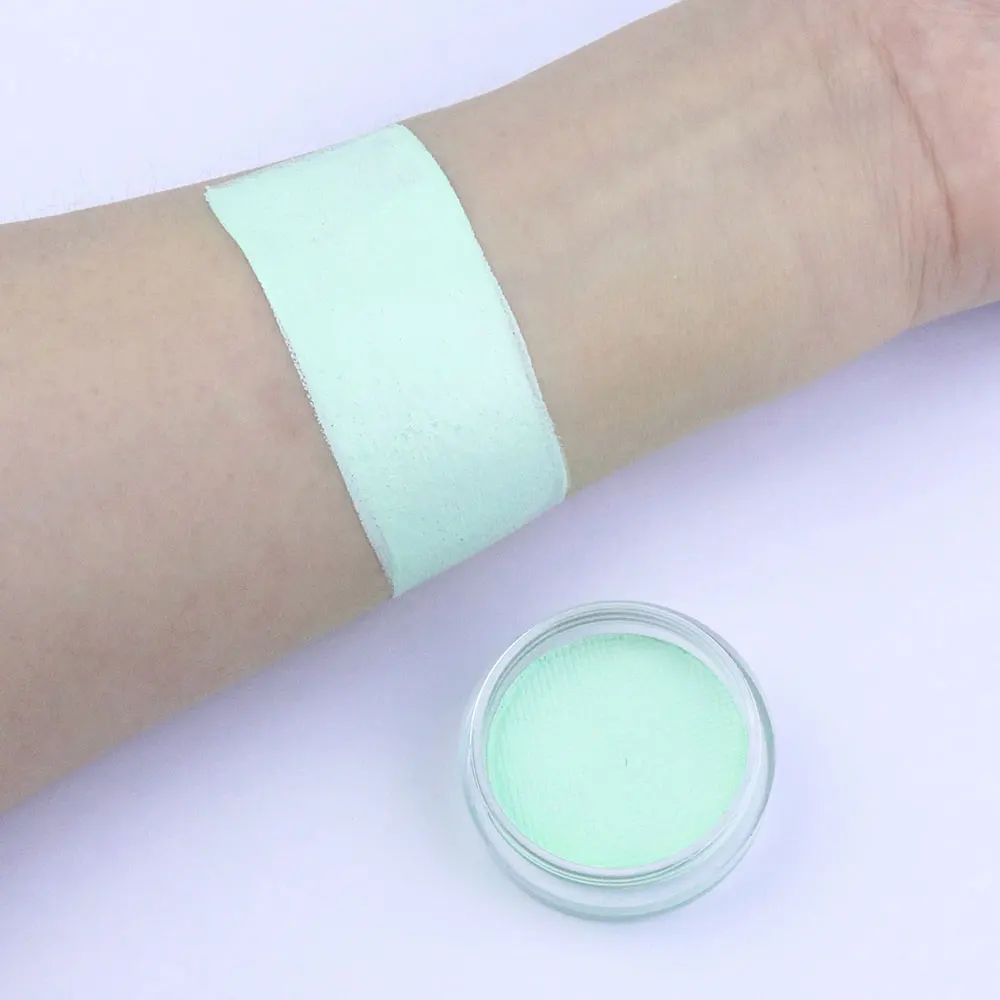2023 New 30g/pc Green Water Based Face And Body Paint Non-toxic Professional Makeup Pigment For Halloween Costume 2