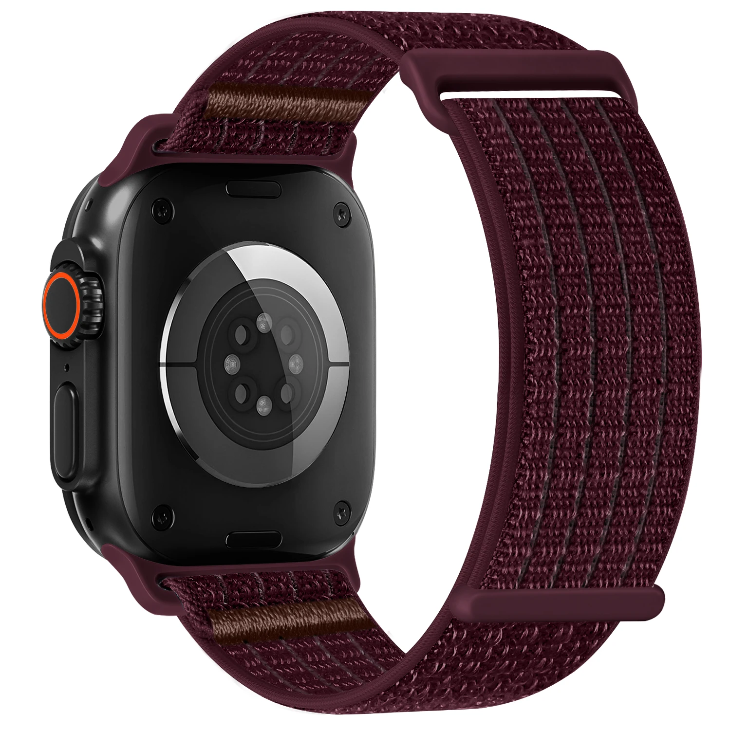Durable Nylon Loop Strap for Smartwatch - Adjustable Band Bracelet, Various Sizes Available