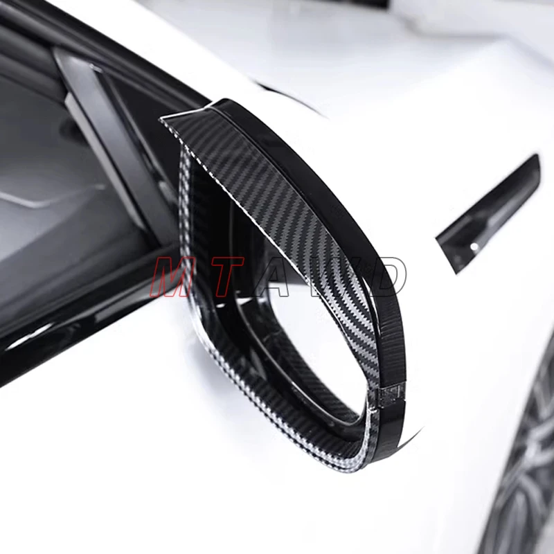 

Аксессуары для XPENG G9 2022-2024 ABS автомобильное зеркало для боковых крыльев автомобиля Защита от дождя для бровей чехол для зеркала заднего вида непромокаемая Крышка для глаз отделка