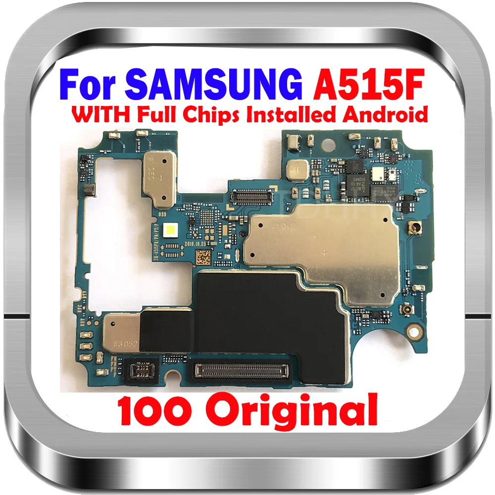 128GB Full Working For Samsung Galaxy A51 A515F Unlocked Motherboard