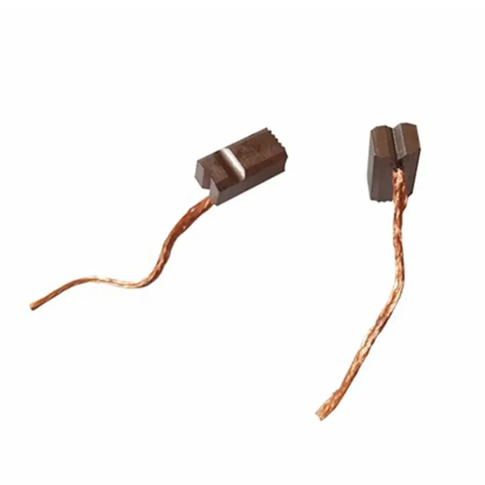 10Pcs 4*5*10mm Carbon Brushes DC Motor Generic Brush Replacement Leads Generator For DC12-24V Electric Motor Hand Tool Parts