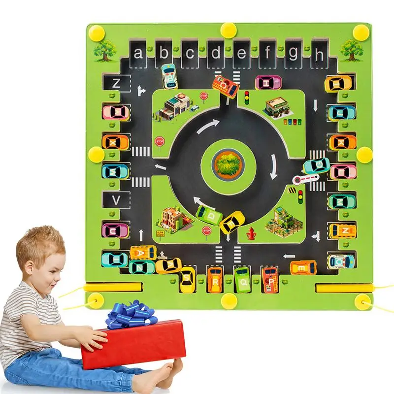 

Letter Board Magnetic Learning Letter Puzzle Board Activity Fine Motor Skill Montessori Toys For Preschoolers Boys Girls