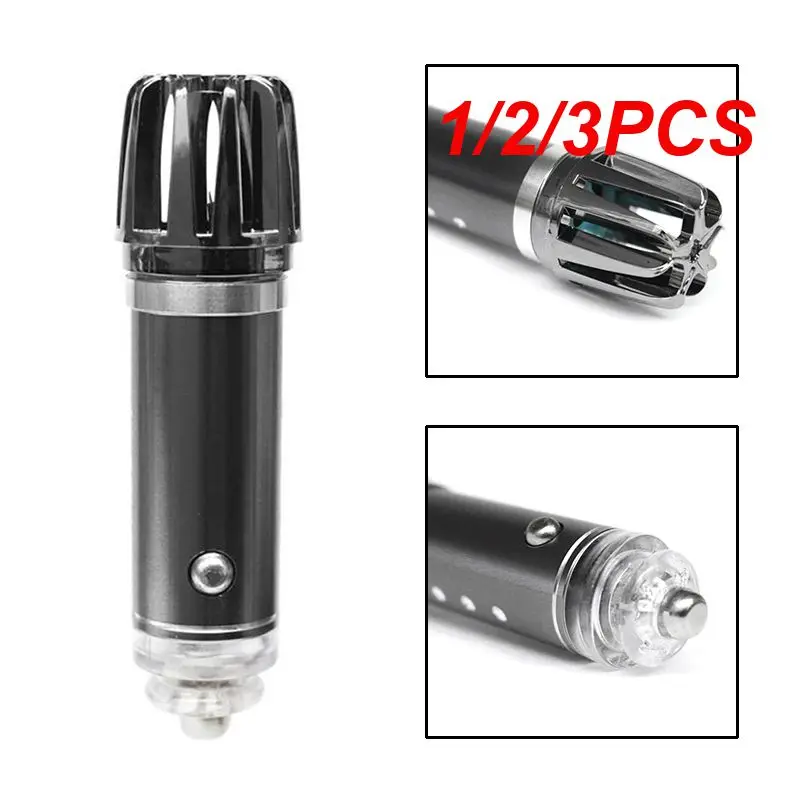 1/2/3PCS Mini Car Air Purifiers 12V Auto Car Fresh Air Ionic Oxygen Bar Ozone Ionizer Cleaner Electrical Appliances air purifier