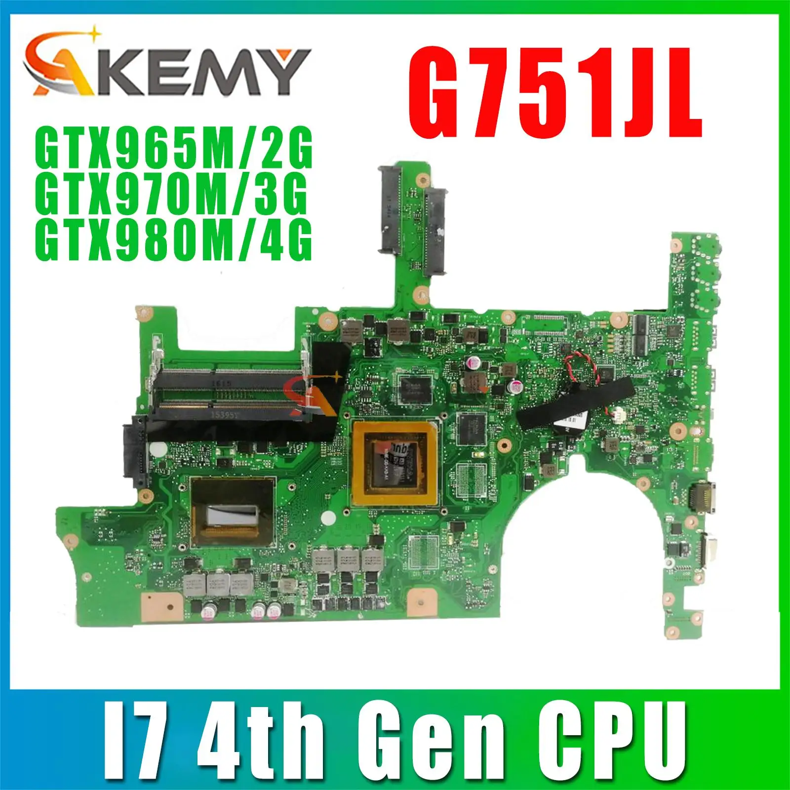 Coque/couvercle Pour Ordinateur Portable ASUS N751JK / G751 – Pièce Détachée (Occasion)