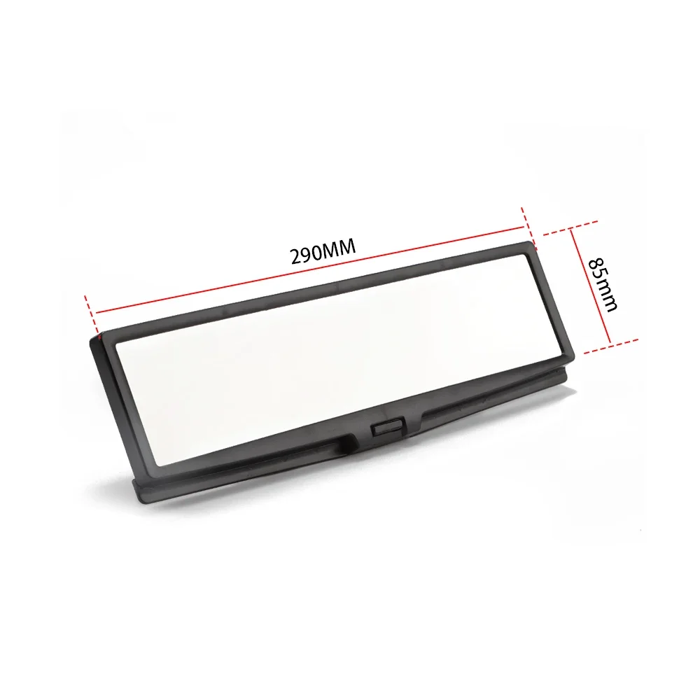 JDM 레이싱 카, 조정 가능한 LED 무한 미러, 수정용 3D LED 자동차 백미러