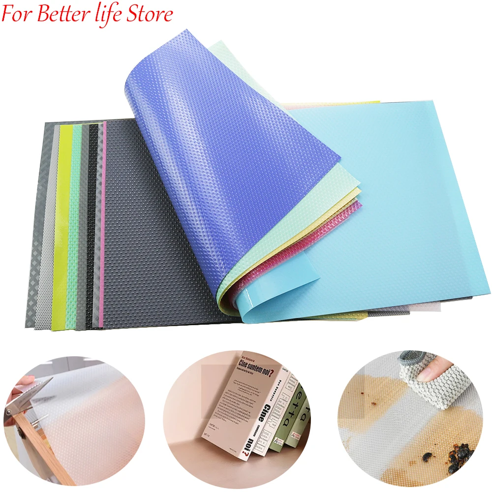 Waterproof Pad Shelf Drawer Liner Non Slip Table Cover Mat
