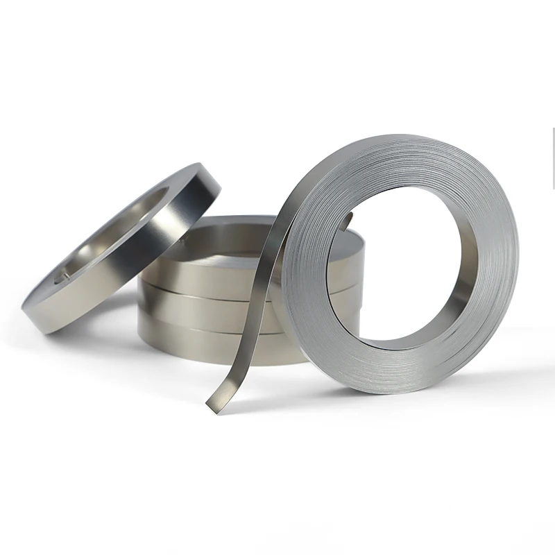 10m/Roll 18650 Battery Nickel Plated Strip Li-ion Connector 0.1mm 0.12mm 0.15mm 0.2mm Spot Welder Steel Belt Battery Connectors battery welders nickel strip spot welder nickel strip connector