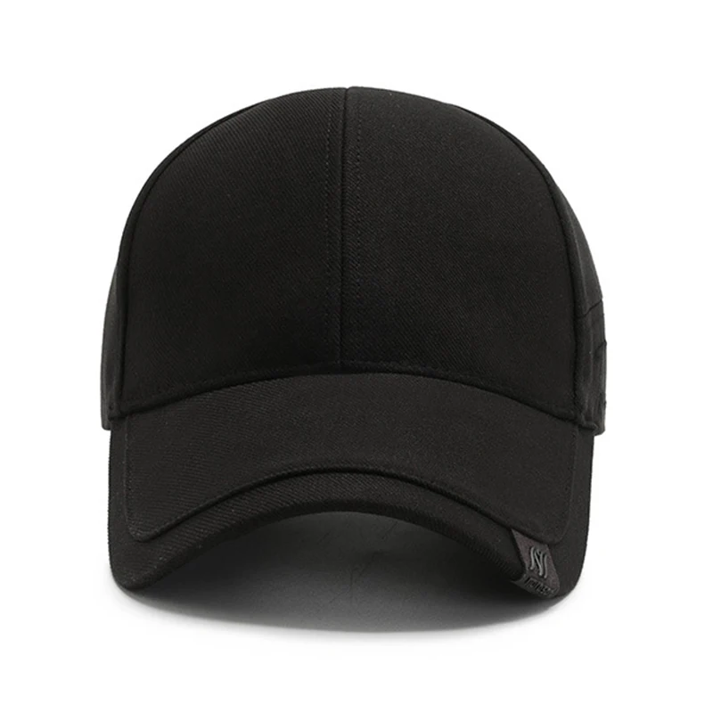 Sıcak Satış Rahat Basit Nakışlı Beyzbol Güneş Şapkası Sivri Şapka Açık Hava Pamuklu Golf Şapkaları Kore Vizör Güneşlik Kamyoncu Şapkaları Ücretsiz_voghion.com