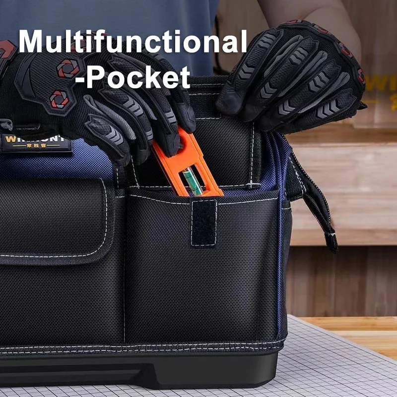 Electrician Bag Tool Organizers Portable Multi Pocket Waterproof Tooll Kit Function Tool Bag Oxford Cloth Bag Repair Tools Bags
