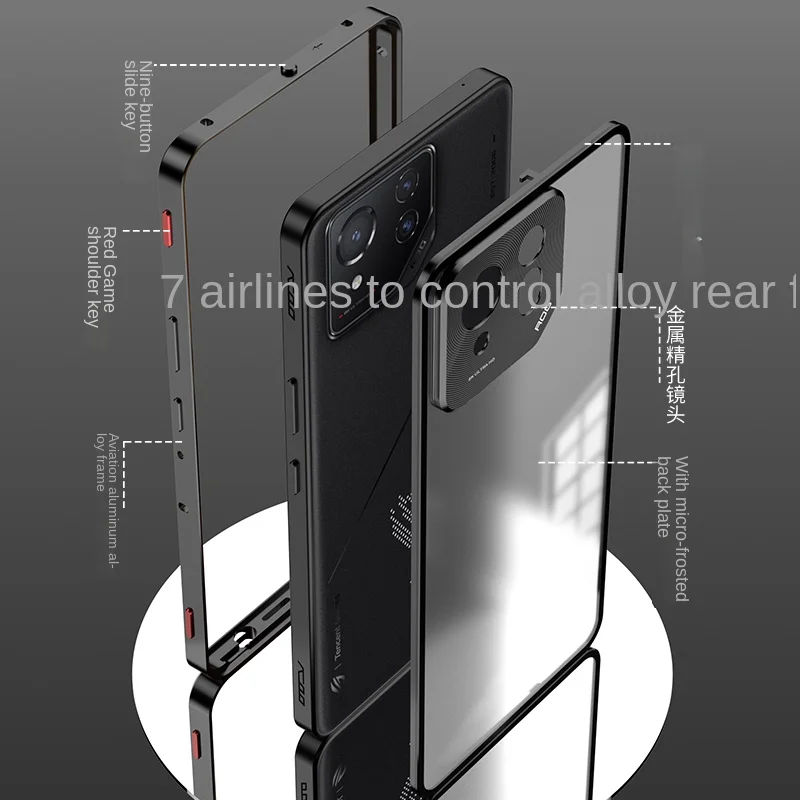 ũ  ݼ ׵θ и ĸ Ŀ, Asus ROG Phone 8 Pro 6.78 in AI2401 AI2401_A   ̽