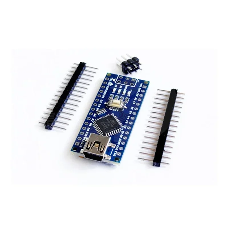 Compatibile Arduino Scheda Arduino Nano V3.0 Compatibile - Con Microcontrollore Atmega328p E CH340G, Contatti Saldati Input/output Digitale Analogico - Foto 2