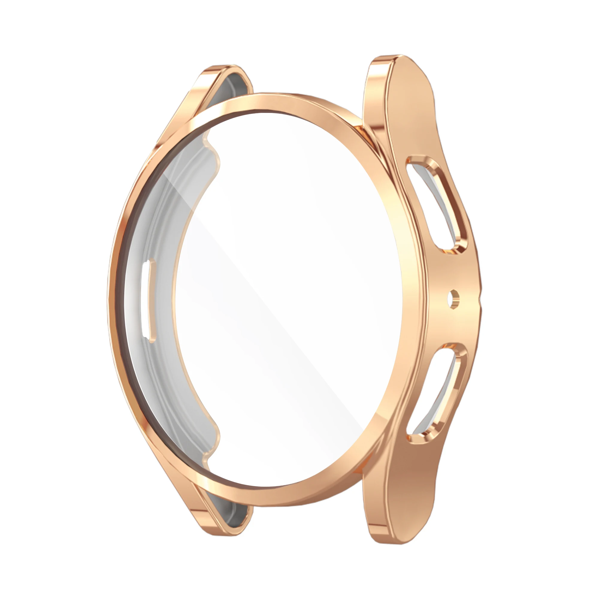 Shiny Slim Full Cover TPU Watch Case - Soft Plated Protection