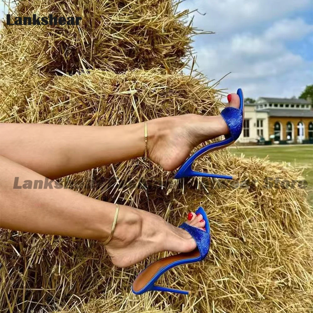 Dames Fashion Ronde Toe Stiletto Slip-on Super Hoge Hak met