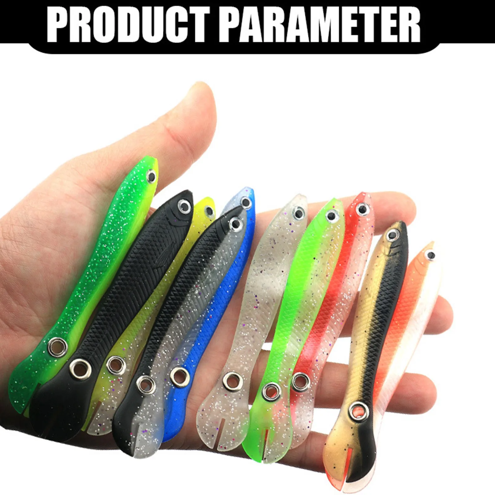 

Мягкая пластиковая рыболовная приманка, силиконовая резиновая Рыболовная Приманка 10 см, 6 г, искусственная приманка, аксессуары для рыбалки, искусственная приманка из ПВХ