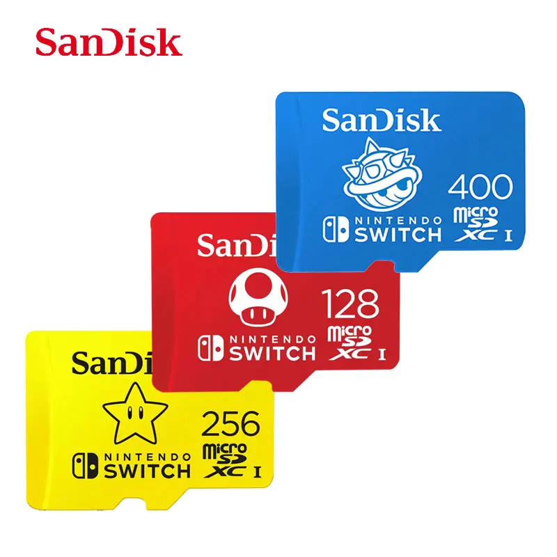 SanDisk Nintendo Switch - Flash memory card - 400 GB - UHS-I U3 / Class10 -  microSDXC UHS-I - for Nintendo Switch 