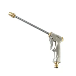Pistolet à eau de voiture haute pression réglable nettoyage en métal Machine de lavage automatique jardin tuyau d'arrosage buse arroseur mousse nettoyant outils 