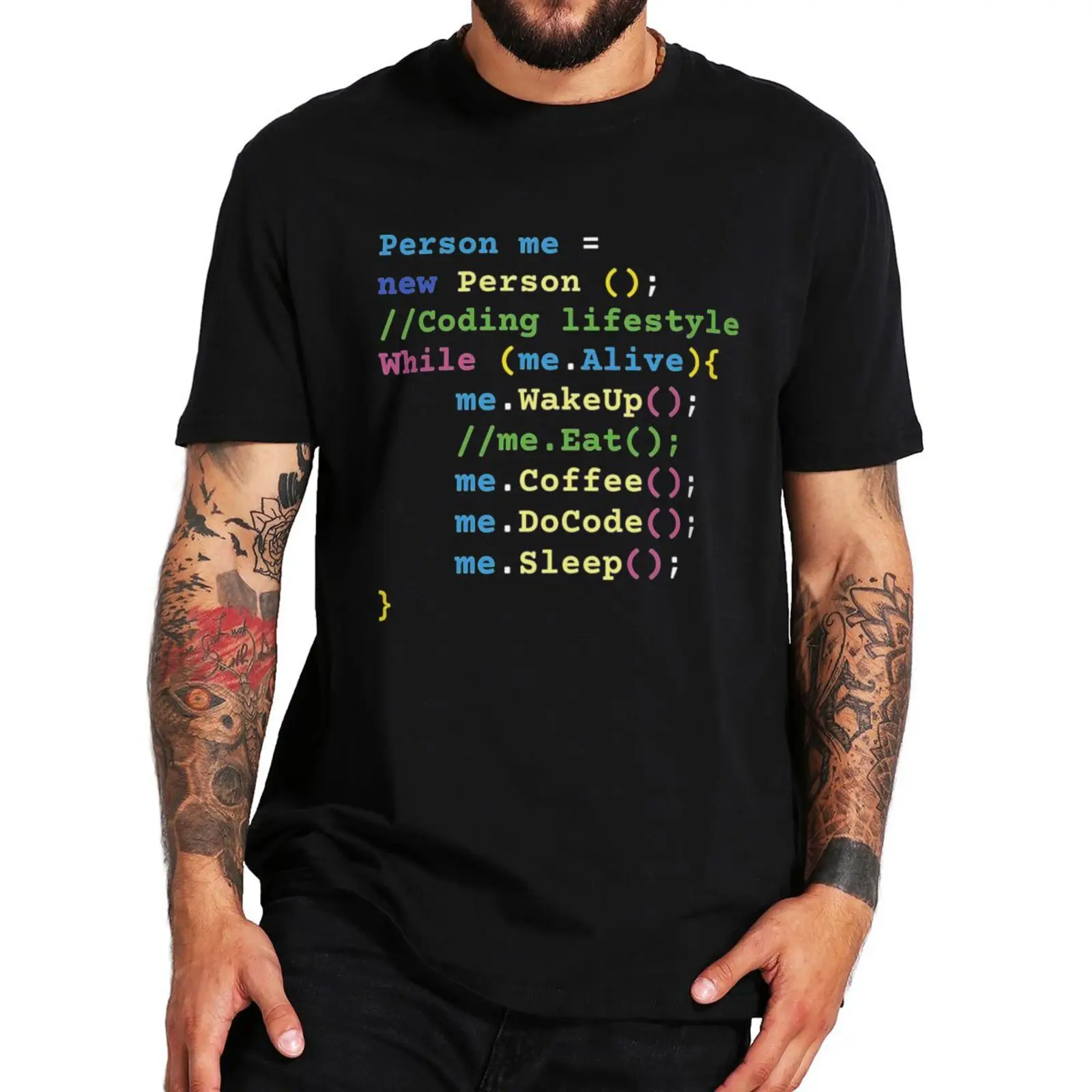 Funny-Programmer-T-Shirt-JavaScript-Coding-Computer-Code-Geek-Gift ...