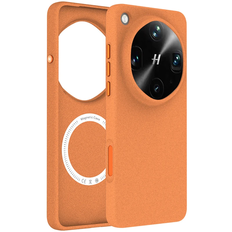 Quartz Rock Sand Anti-Slip Magsafe Case - Micro-Matte Anti-Stain Anti-Fingerprint Cover