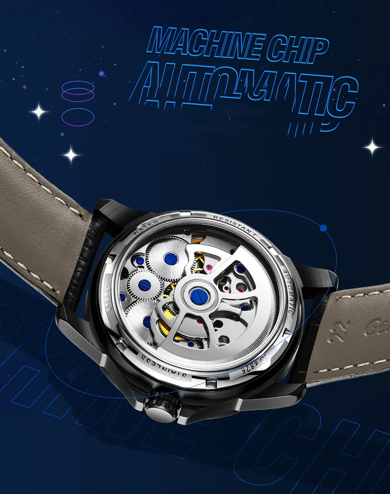 AILANG Doppel-Tourbillon-Mondphasenuhr für Herren, automatische mechanische Armbanduhr, Leder, Herrenuhr, wasserdicht, Relogio Masculino_voghion.com