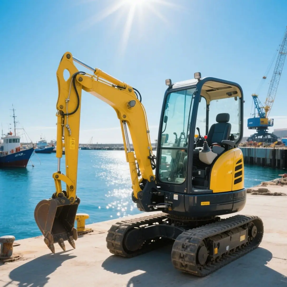 Ein 1,8-Tonnen-Bagger mit günstigem Preis und seitlicher Schwenkfunktion ist ein kleiner Bagger mit schneller Drehzahl